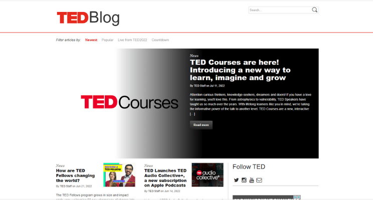 TED Blog