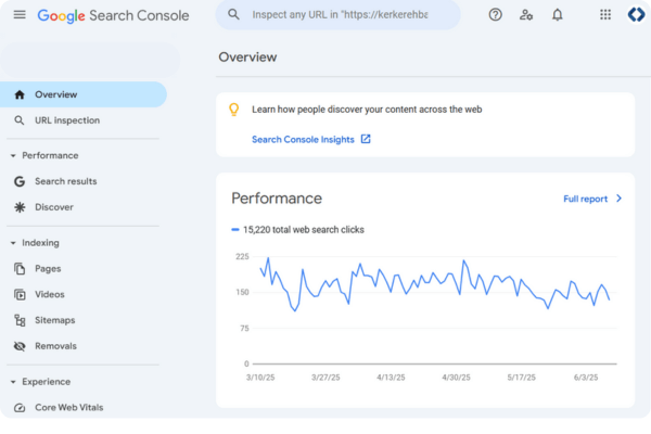 گوگل سرچ کنسول(google search console)